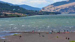 The Gorge Lyle Sandbar Washington