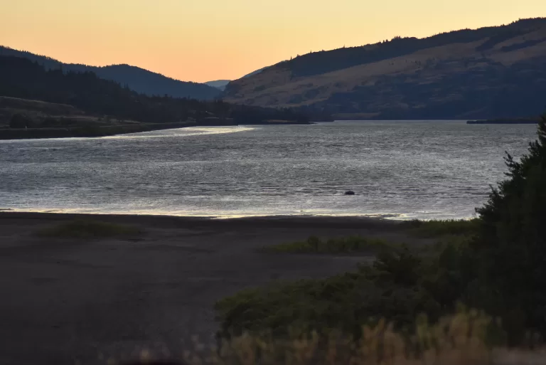 Sunsets in The Columbia river Gorge Lyle WA