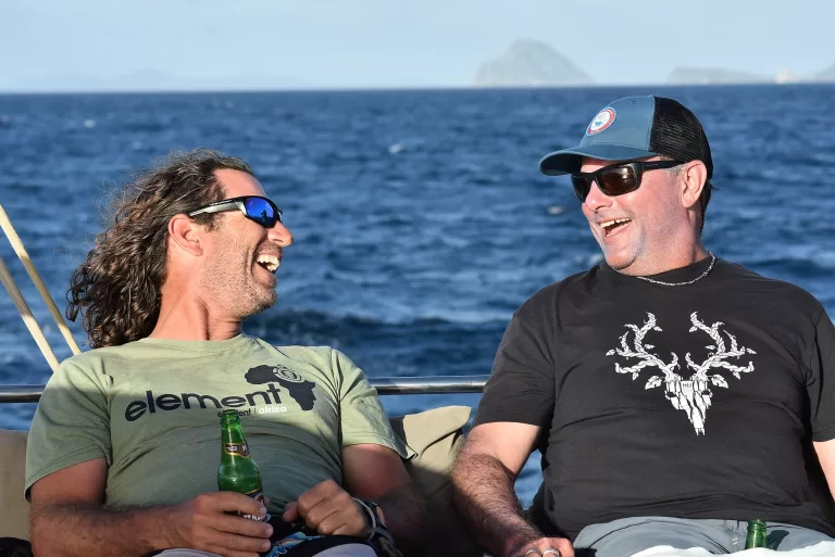 Dale and Craig happy
