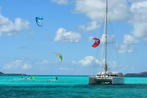 Tobago Cay Kiteboarding charters