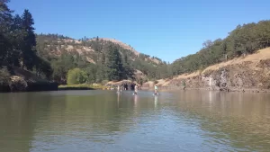 Paddling the Klickitat River