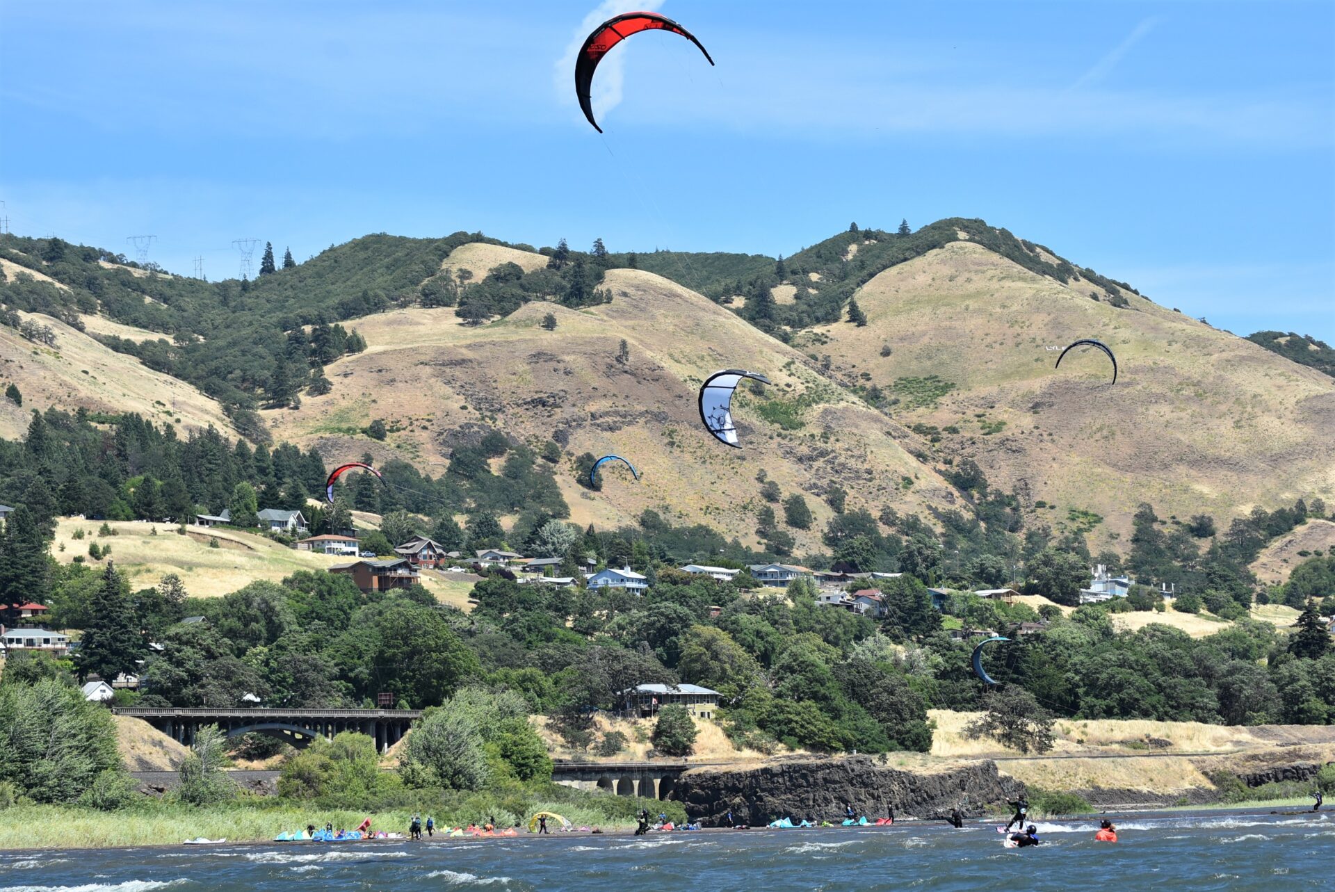 Kiteboarding Lessons in The gorge Lyle Washington
