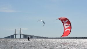 SA Kitesurf Skyway beach St Petersburg Florida